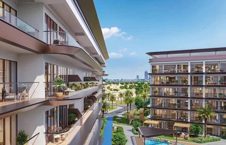 Samana Greenfield 2 — podium and street elevation